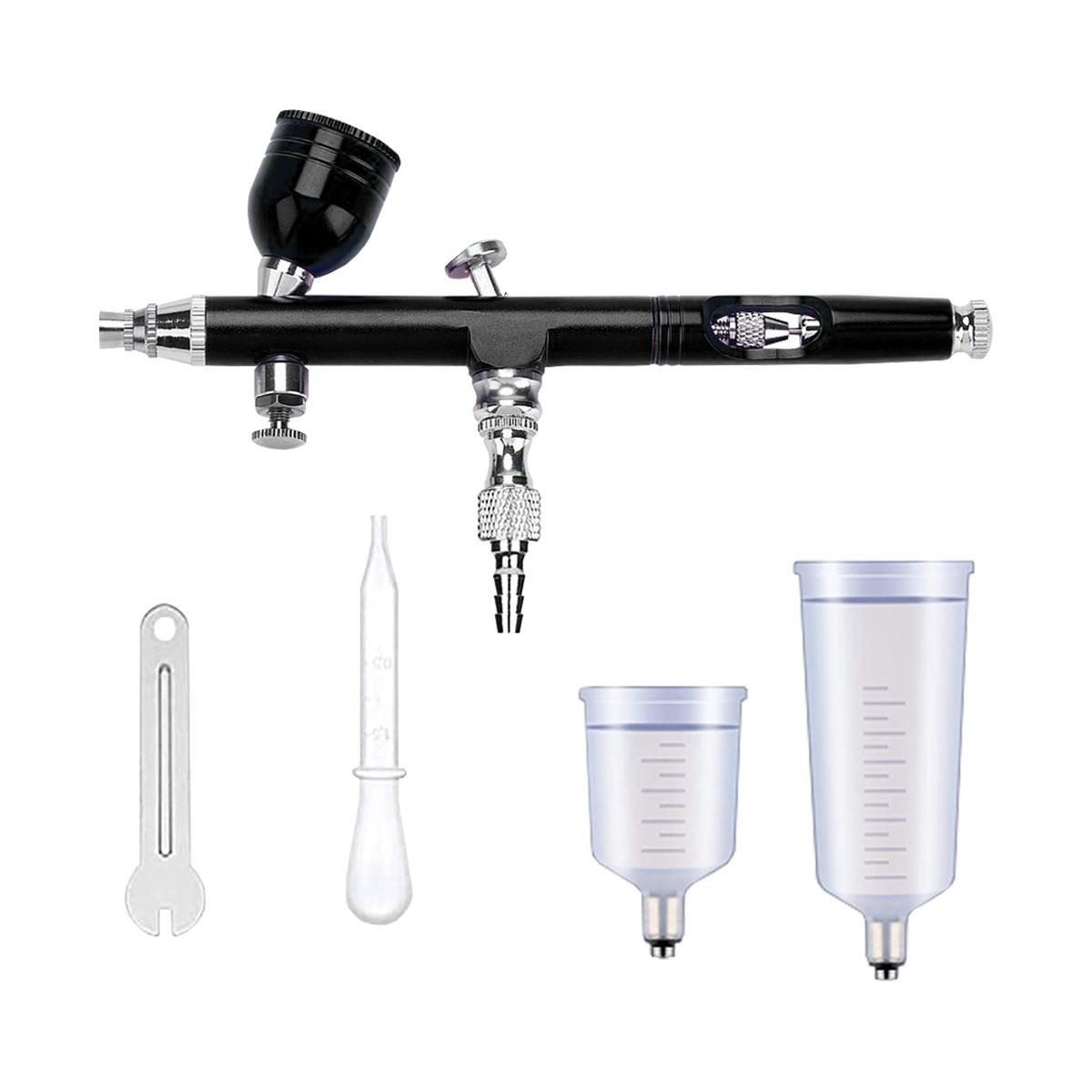 AR10喷笔上8彩绘汽车色喷漆笔美工模型美术绘笔口径0喷.AR180-红3