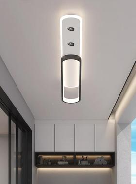 长2条过道廊走灯80425年新款极简led吸顶灯现代简约衣帽0间玄关灯