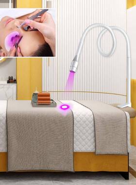 UVeld胶水毛固化灯睫1-3秒固10WORY桌夹U化VLED紫光灯快速固化