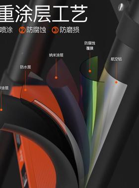 巴芬降伸缩FS75FS72梯家用梯子多功能人梯室内加厚合铝金折叠梯升