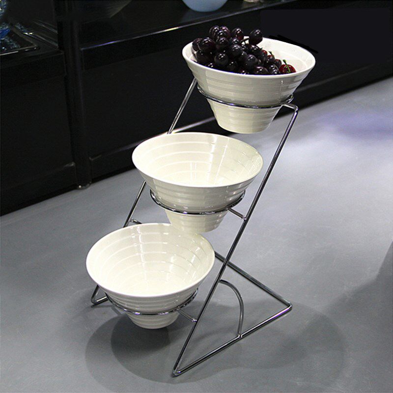 酒店酱料器皿火锅店自助餐调料架咸菜碗小菜展示盒小料台架子商用