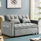 伸缩两用沙发小户型客厅多功能折叠沙发1.4米双人天鹅绒沙发床