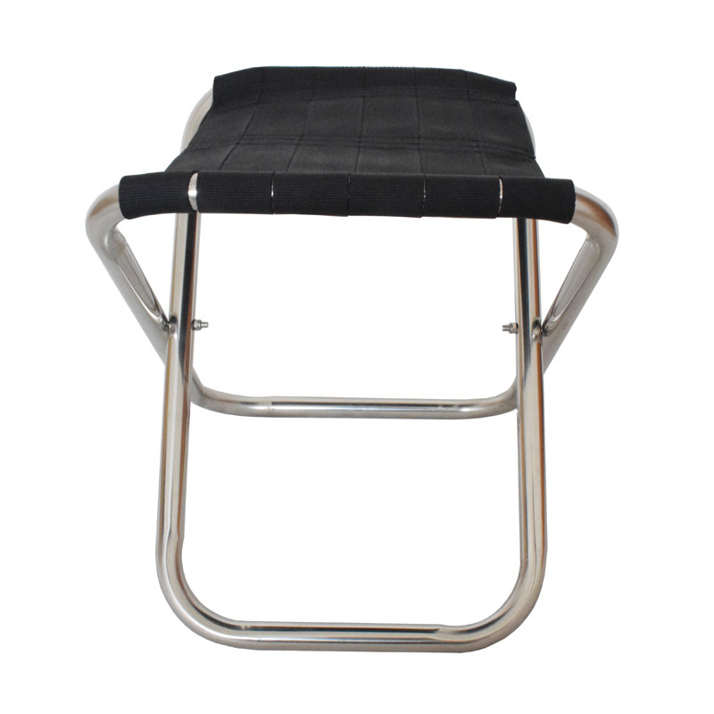 烟雨舟大号马扎凳胡床加厚不锈钢可折叠垂钓钓鱼凳学生集会便携式