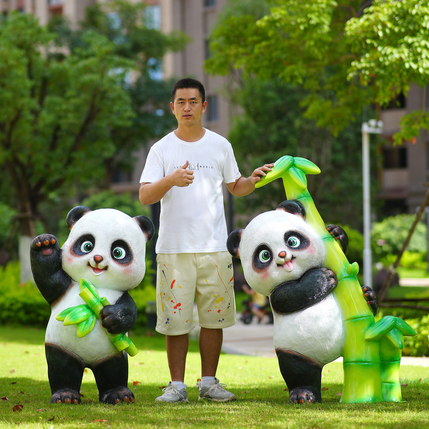 仿真户外庭院景观雕塑摆件