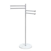 毛巾304锈钢A20新款 928落地式 旋转毛巾杆不活架动四杆立0式