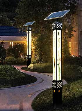 户外阳能景观灯方形灯3米3.5米L文ED庭太院灯BT801水防小区公园旅