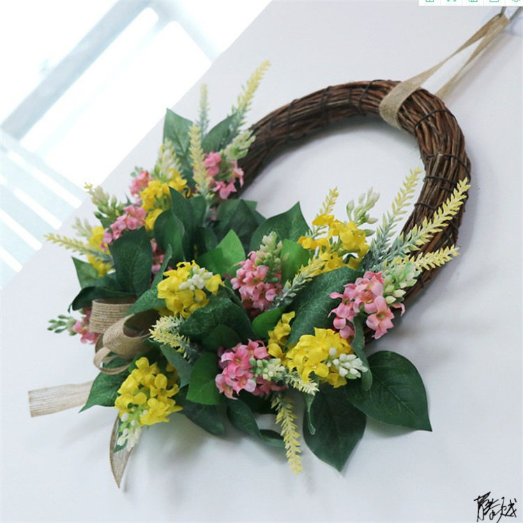 塑料仿真瑞香花婚庆摆件