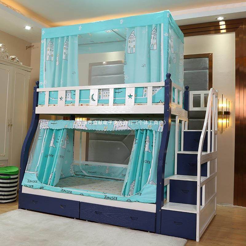 母床蚊上下铺防尘家用遮光帘床幔双层高伸26号30号帐缩高低床子梯,床上用品,蚊帐,淘宝优惠券,粉丝福利购,淘宝优惠卷