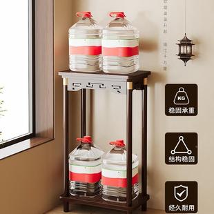 式花子客厅架5落中地式置物架阳台实木花台DK-HTE202新款室内多层