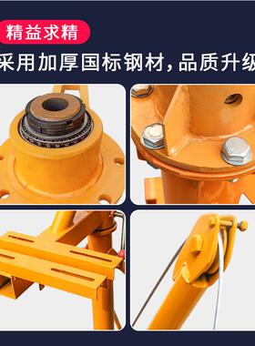 外机家用小型升降上料REP机220v吊建室筑装修起重吊砖吊粮电运动