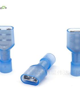 FD龙N2-187冷/250332压尼母插端子F6.3插簧绝缘接线插头阻燃耐高