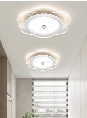 人体感应灯过道灯led玄关阳65711动台自光廊控走楼梯卧山室衣柜中