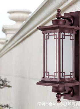 水新中式户壁灯庭院过道TB112阳外台外墙灯墅酒店大别门柱子灯LED