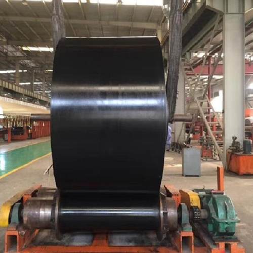 青岛黑色橡胶输送机送带NN输帆线EP棉橡胶输送布流水传送带