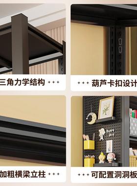 家用货架多层库置202508-X物落架地阳台间储物仓储铁架子仓超市靠