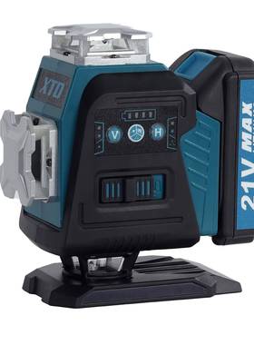 21V多功冲钻带快换47744钻夹头水平仪组合装能套击装