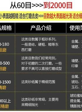 NHY水玉砂纸器五耐金磨打砂纸水磨水细沙纸汽车抛光打KCU磨砂纸片