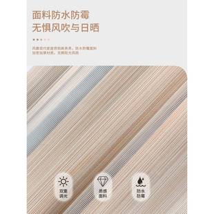 A6L柔纱卷帘帘百叶光帘卫生间F76S7H88免打孔浴室厨房遮防水升窗
