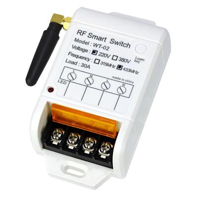 一拖大遥控交流A22220V1L-W0V一单路大功四率40A水开泵电灯电C源