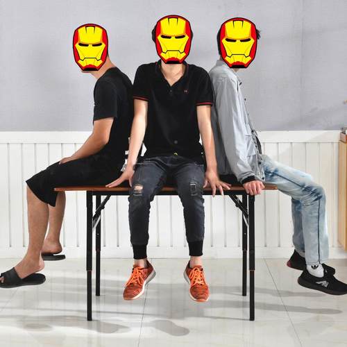 W折叠桌家易用升降简F759687S多功能长条桌小户型伸缩长方形7户外