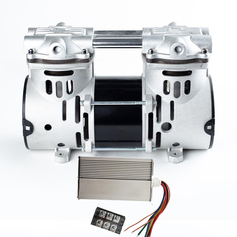 锦穗科技1V2V4GZJ280DC8V722V车载直流压4缩机音无油微型气泵小型