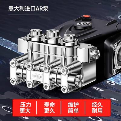 高压热清洗机柴油自水动加养热殖场消杀厨工房业机械重油ZMI污冲
