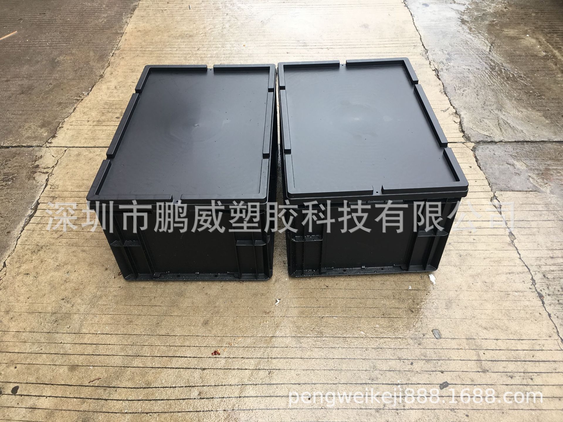 重庆莱宝通用防静电收纳箱 密封无尘胶箱 周转箱堆叠防静电储物箱