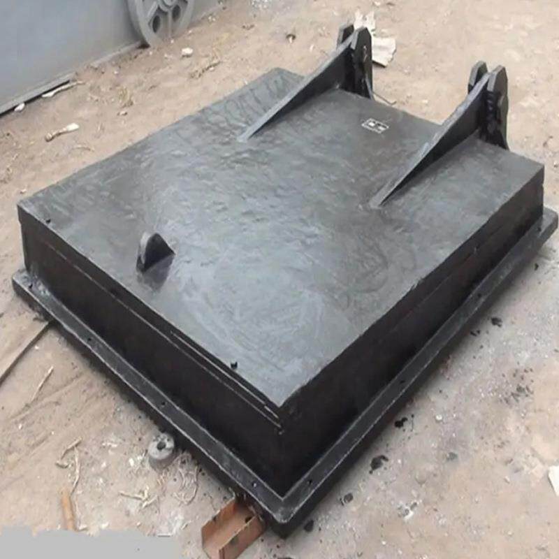 钢制方拍门备利DN100-20污水处理设节能设备防盗型灌浮防潮水箱式