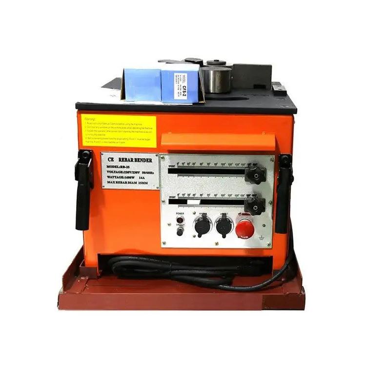 钢筋弯曲机RB-5、B-3218220V便携式R精准弯曲螺2纹2钢筋