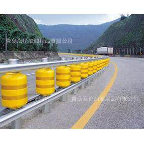 新交通防护栏高速公.路旋转式191转子防撞设施青岛否桶是型海伦02