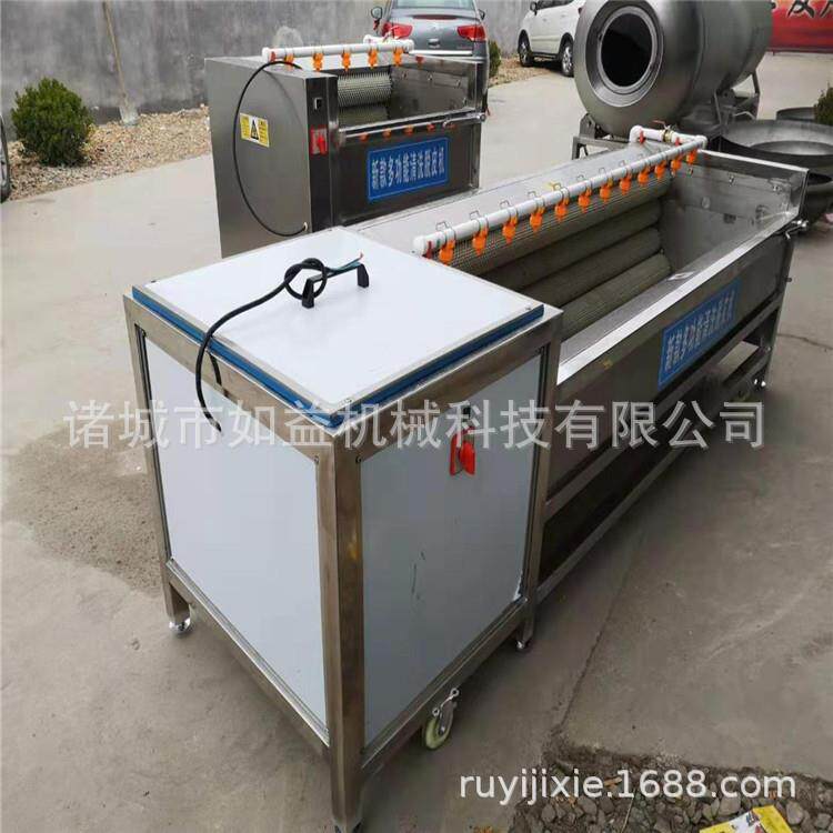 如热益销毛海清蛎子清洗机海蛎子气泡刷洗机商6510用海货清洗