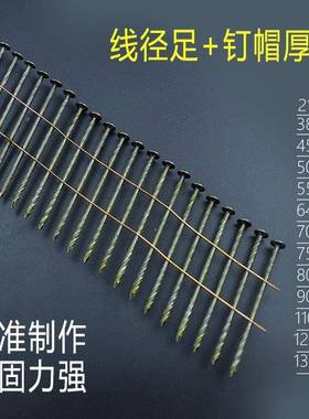 直销光杆螺纹卷钉架钉托盘钉动纹包木BID装箱钉汽钉环气卷钉