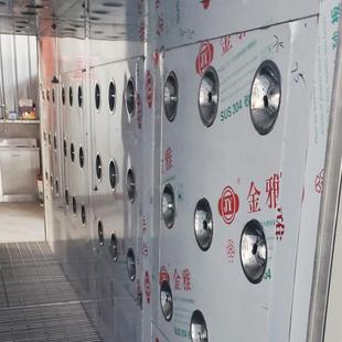 全自动双风开门淋室自动门淋感CR-3000应风淋室不锈钢货淋通道货