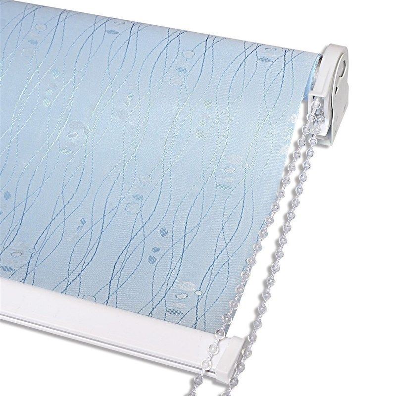 定制成品提花加厚半遮阳卷轴窗帘 办公室阳台卧室拉珠式卷帘窗帘,居家布艺,卷帘,淘宝优惠券,粉丝福利购,淘宝优惠卷