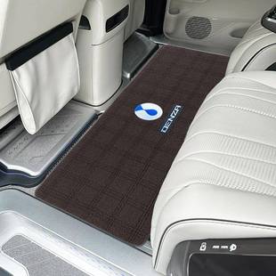 专件用42腾势D9中排地毯mpv七座商务车d9前925排二排改装脚垫款配