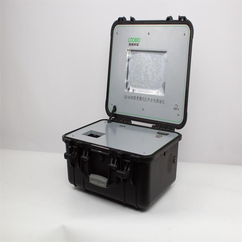 仪LLB-4100进B-4100红，外测油便携式设计可手提行野外检测