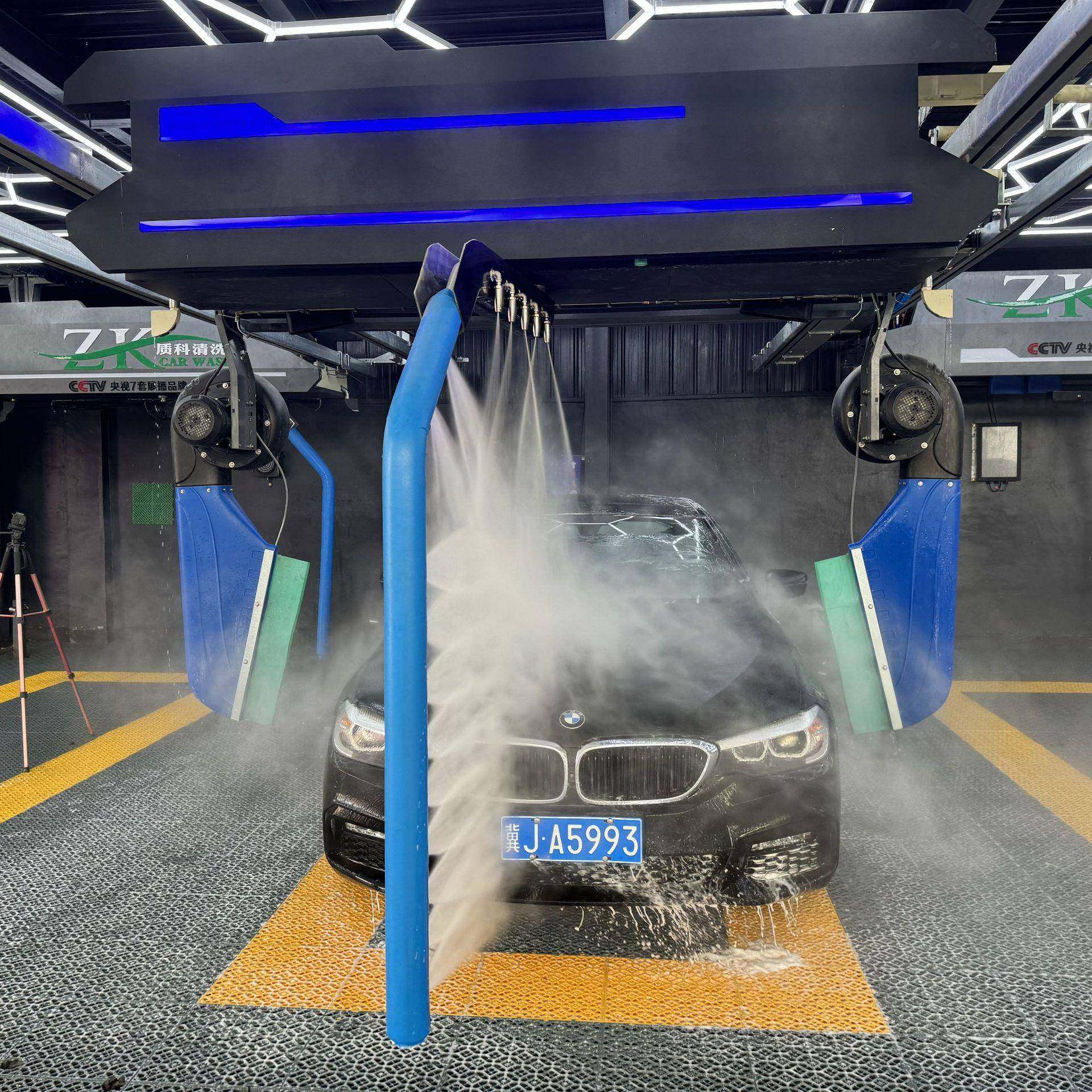 全自动洗车机无接触脑备守商用洗电脑洗车车店加油站无人值洗护设