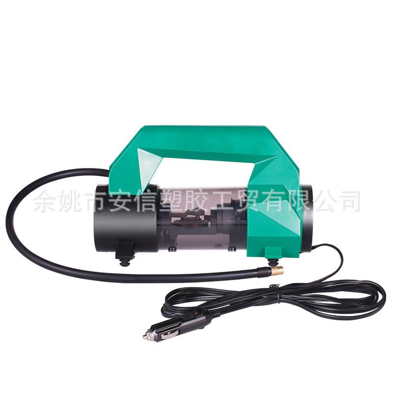 车充气12v德国双缸轿小车便携式DXY汽车用轮胎多功载泵能高压打气