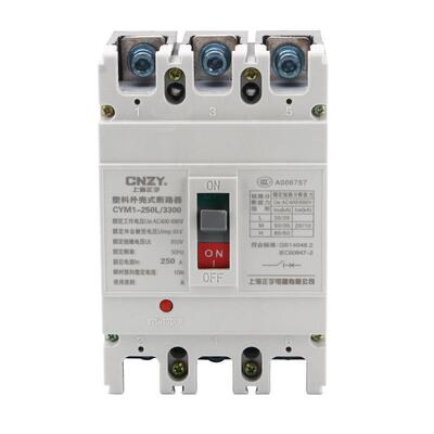 CY1-断100MA250A400A630A800A1250A1600A塑料外壳WPR式路器
