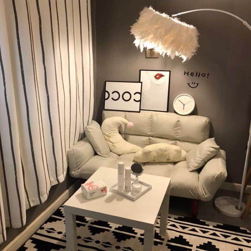 油风沙发小户型客厅家用双折叠沙发床布可躺见详情多功奶能简易人,住宅家具,沙发床,淘宝优惠券,粉丝福利购,淘宝优惠卷