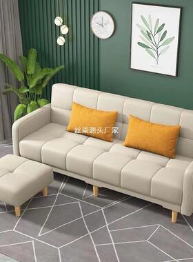小型简小易公小沙发沙发客厅人户型折叠沙发床两YCI用寓双出租房