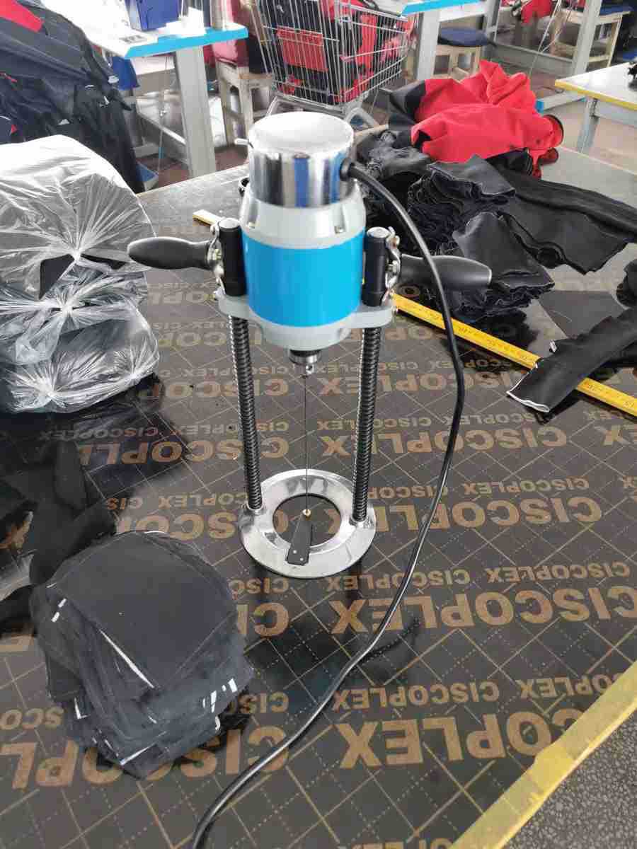 服装定位钻布机 钻孔器 定位电钻打孔器大洋牌8寸服装裁剪裁床钻