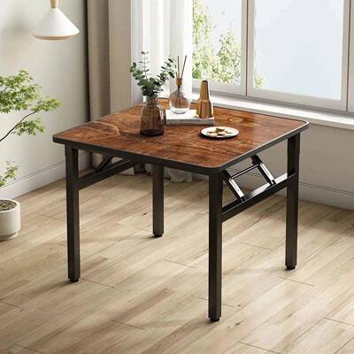 可4548桌折矮桌吃饭餐桌家用宿舍子简易摆四地摊折叠叠桌两用方