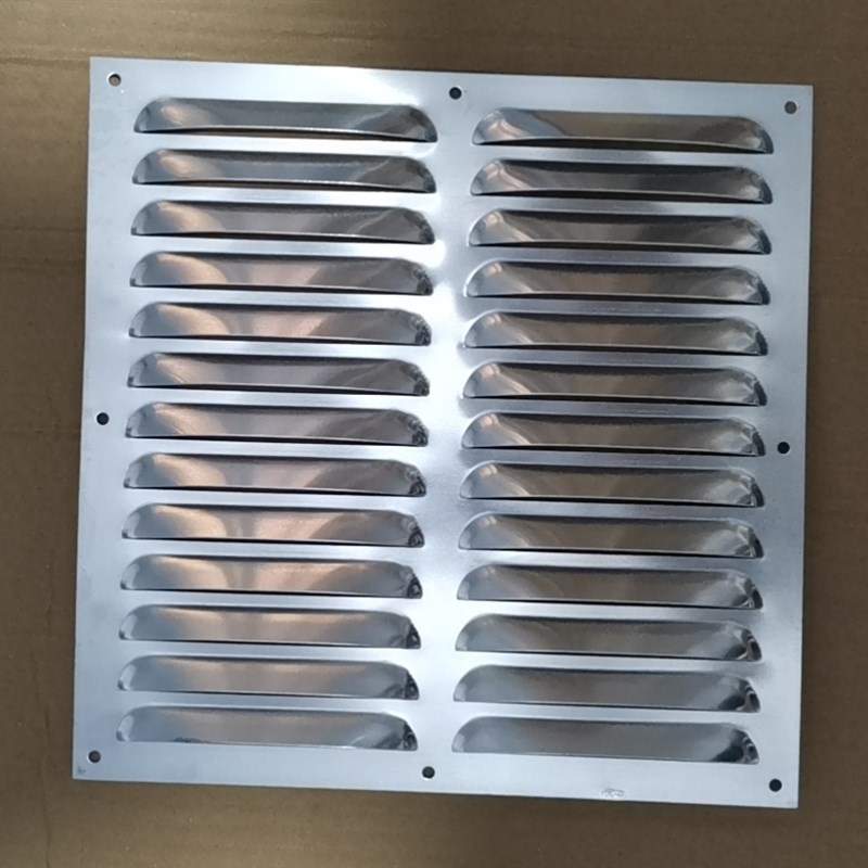 管道防风罩盖板装饰通风口百叶窗空调管道吊顶暖气罩老式家用铝