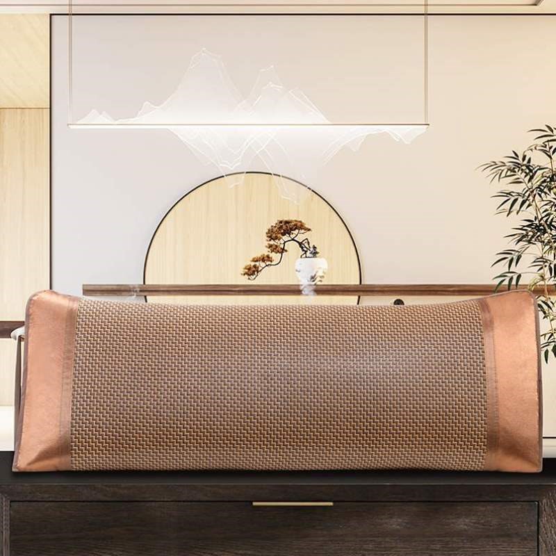 清凉夏天套子米夏季竹枕套枕席长加长双人冰丝凉席1.2枕头套枕芯