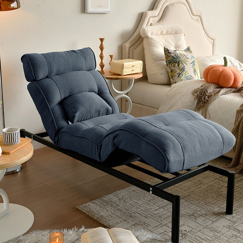Kino折叠沙发床贵妃躺椅客厅卧室阳台可躺可睡两用创意单人沙发椅
