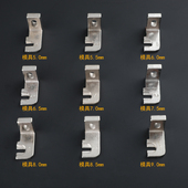 GJ4立扣组件双工牌上工摇头扣4 2直驱通用蘑菇扣模具缝纫机钉扣机