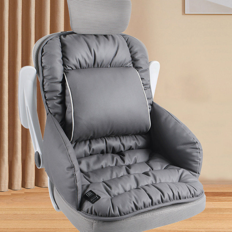 坐垫靠垫一体办公室久坐椅子座垫靠背护腰保暖厚冬季电加热垫子,居家布艺,椅垫,淘宝优惠券,粉丝福利购,淘宝优惠卷