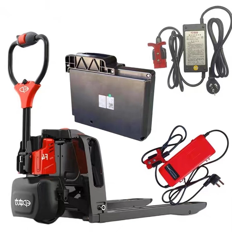 中力锂电池F4电动叉车充电器24V20AH锂电池