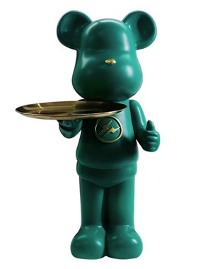 客厅电视柜两边沙发旁边的大型大号感玄关落地托盘装饰品摆件